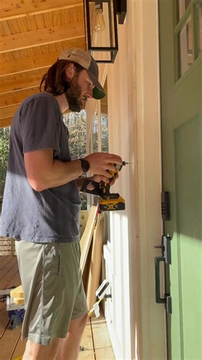 Automatic porch lights 👌 - Easy DIY smart home 😁 #shorts #DIY #smarthome #builder #deck #skills #reels #fyp#trading #sticker #fblifestyle | Mordecai building