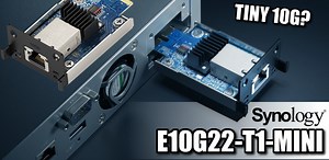 New Synology E10G22-T1-Mini 10GbE Expansion Adapter