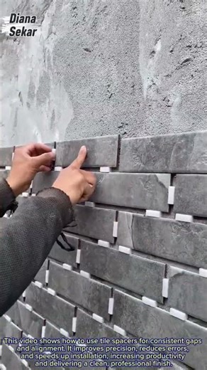 Perfect Tile Spacing Technique | Fast and Accurate Wall Tiling