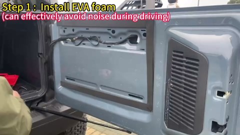 2024 Foldable Tailgate Table for Ford Bronco 2021-2025 2/4 Door, Cargo Storage Shelf Ideal for Camping Accessories (Not Sport)