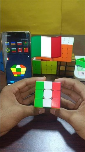 Which flag should I make next? 🇮🇹 #rubikscube #shorts