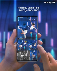 Sáng tạo video tiktok độc đáo, làm "nguyên team thả tim hết" nhờ bộ đôi công nghệ Siêu pin mãnh thú 7000mAh lớn nhất Samsung Galaxy, cùng Bộ 4 camera 64MP với Chụp Một Chạm tân tiến. Xem ngay bí kíp một bước lên hot tiktoker ở video dưới đây! Link để triển: https://bit.ly/M51-Nov20 #GalaxyM51 #SiêuPin7000mAhLớnNhất #CameraDẫnĐầuCôngNghệ | Samsung