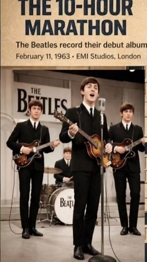 Feb 11, 1963: Beatles recorded 14 songs in one day. George Martin & team made history. #TheBeatles