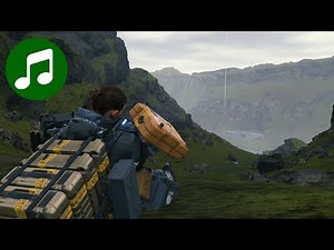 DEATH STRANDING Ambient Sleep Music & Ambience 🎵 Windy Valley (Death Stranding OST | Soundtrack)