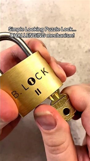 The Trick Nobody Knows About This B-Lock! #puzzle #lifehacks