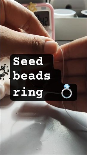 seed beads ring accessories #diy