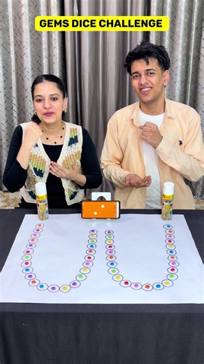 Gems Dice Challenge #Challenge #funnyvideos #fyp