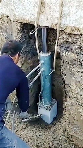 Incredible Foundation Repair Process! #shorts