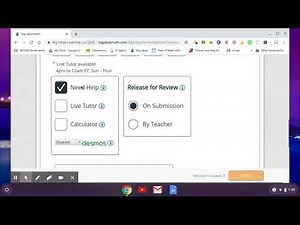 Tutorial: Assigning Homework on Big Ideas