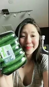 Chinese smashed cucumber salad with garlic dressing