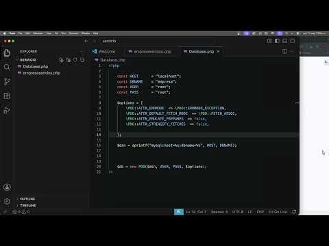 PHP con PDO y Objetos: Guía para Servicios Web | Conexión Segura, JSON y Patrón Singleton