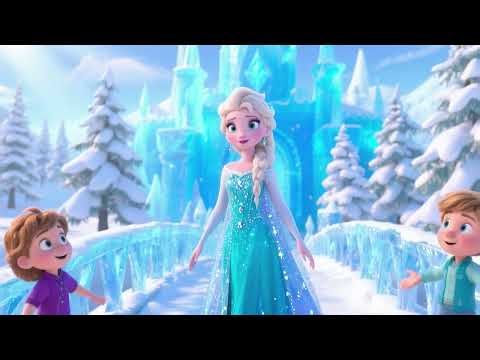 🎵 Elsa and the Magical Ice Bridge – Kids Song & Story Adventure! ❄️✨