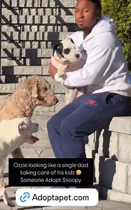#Braves Ozzie Albies with Snoopy! Adopt Snoopy 🐶 https://www.adoptapet.com/pet/43051654-marietta-georgia-jack-russell-terrier-mix | Thanks Chipper