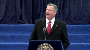 New York mayor firm about taxing wealthy