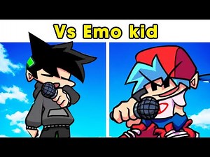 Friday Night Funkin': Vs Emo Kid Full Week [FNF MODS HARD]