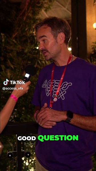 “Use LinkedIn proactively!” 💜 In September we attended London Siggraph’s Rainbow Conference and conducted interviews with speakers and attendees alike on all-things VFX and Animation! 🎤 Here Aksy chats to Simon Devereux, Director, Global Talent Development at @Framestore and ACCESS:VFX Founder on proactive follow-ups and connecting in real time at events. Watch the full interview on our YouTube channel! 📺 #accessvfx #rainbowconference #vfxcareers #animationcareers #inclusion