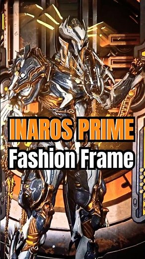 Inaros Prime | Fashion Frame #warframe #fashionframe #tennocreate #shorts