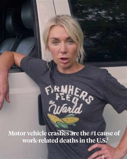 Motor vehicle crashes are the number-one cause of work-related deaths in the U.S. As farmers and ranchers, we understand the importance of keeping our families and communities safe. Together with @nationwide, let's lead by example and D.R.I.V.E. The 5: Distraction-free Rested and alert Impairment-free Vehicle maintained Environment aware LEARN MORE: https://bit.ly/4ngsqnV | FarmHer | Facebook