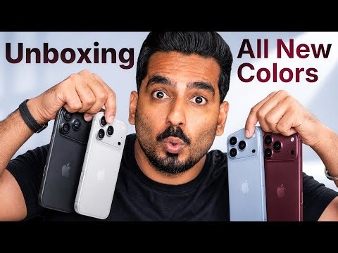 I Unboxed Every iPhone 18 Pro Max Color!