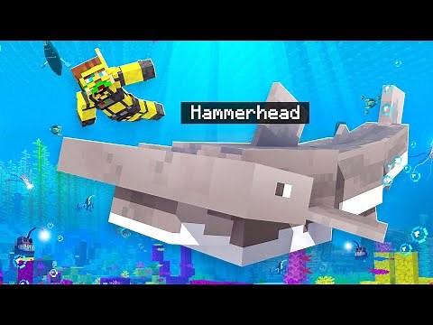 How to TAME SHARKS in MINECRAFT!