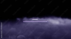 content loading footage, with cool background pattern, perfect for intro, outro, countdown, content, technology, slides, film, cinematic, video editing, etc. Stock Video
