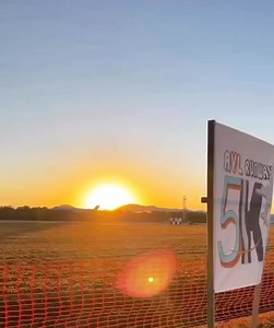 4 comments | The sunrise, fall colors and especially the runners were showing off at the AVL Runway 5K this morning! Were you there? #flyAVL We are proud that all proceeds from this event will support local aviation education. | Asheville Regional Airport | Facebook