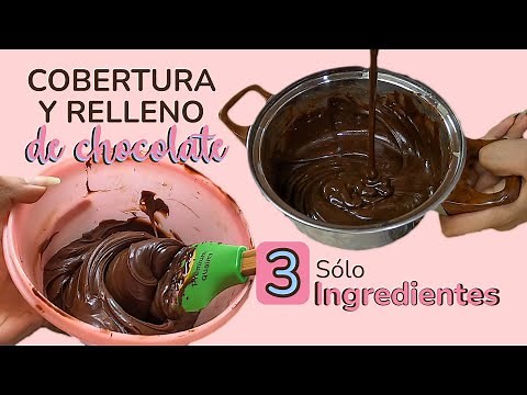 Prepare this CHOCOLATE cream with only 3 INGREDIENTS - Cake filling