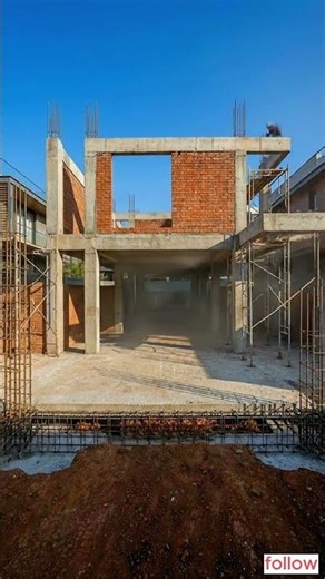 Contemporary Box Villa Construction | Modern RCC Luxury Step by-Step Build Digital Architect work