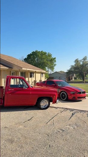 Iconic FORD MUSTANG BOSS 302 & the Treasured Gem C10 Chevy single cab 🔥 AMERICAN MUSCLE IS BEST ‼️