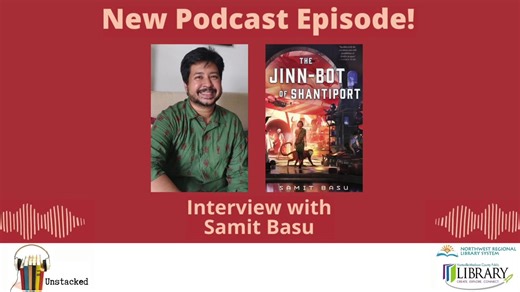 Join Sarah (Bay County Public Library) and Stephen (Huntsville Madison County Public Library ) for an interview with award-winning, internationally bestselling author, Samit Basu. They'll discuss his newest science fiction novel, The Jinn-Bot of Shantiport. Check out the new episode here: https://podcasters.spotify.com/pod/show/nwrls/episodes/Author-Interview-55-Unwind-with-Samit-Basu-e2cvdn5 For more information about Samit, visit his website at: https://samitbasu.com/. #SamitBasu #Tordotcom #L