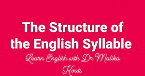 ■The_Structure_of_the_English_Syllable An English syllable is...