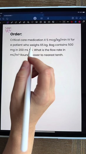 Critical Care Math: Dosage Calculation Explained