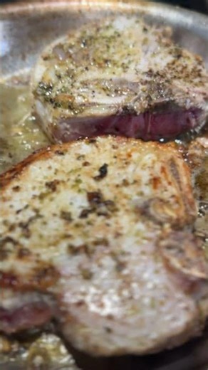 Sautéed Pork Chops with Shallots & Mushrooms | Fresh Roots Living