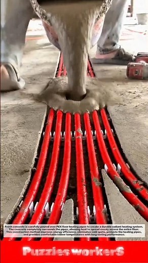Concrete Pour Over Floor Heating! The Smart Way to Build Warm Floors