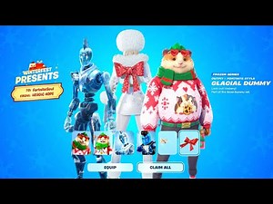 ALL 14 WINTERFEST GIFTS OPENED! (Fortnite Full Showcase)