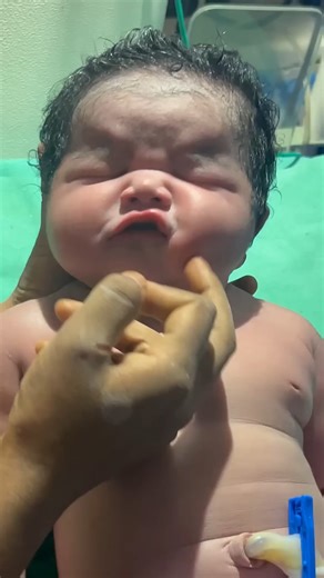 baby smiling after birth 🌸 | Love Sovannara