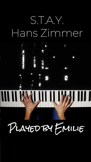 S.T.A.Y. Interstellar Piano Tutorial (Hans Zimmer) #tutorial #interstellar #hanszimmer