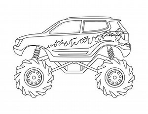 18 Unique Car Coloring Pages For Kids| 18 Unique Cars Printable Pages For Kids