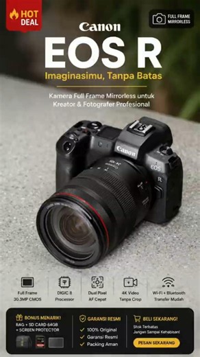 Canon EOS R: The Go-To Camera for Photographers for Studio-Quality Aesthetic Photos