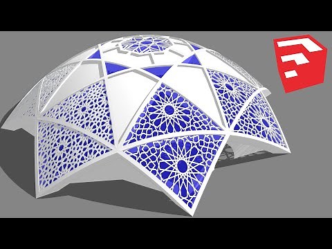 Mosque Modeling in SketchUp - TutorialsUp
