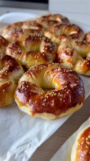 Açma/ Brioche turque moelleuse #recette en commentaire// Tarif yorumda #açma #baking #recipe #foodie