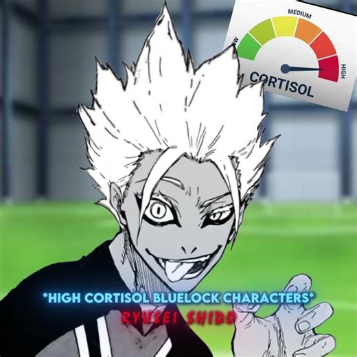 Are they true low cortisol kings?! #bluelock #anime #cortisol