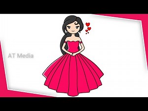 How to Draw in MS Paint | Drawing in paint in computer | Paint in computer| Girl Drawing in Paint