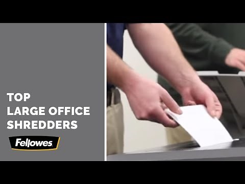 Selecting the Best Commercial Shredders - Powershred® 325 Series