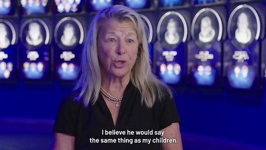 Astronaut Alan Shepard's daughter says she's excited to follow him to space