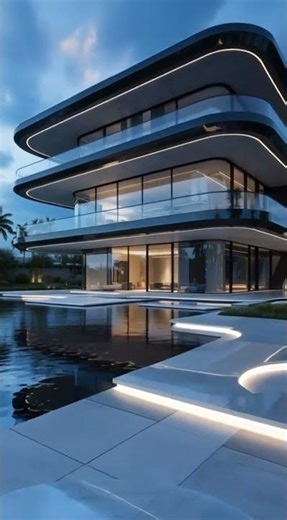 Ultra-Modern Luxury Home Designs ✨ | Stunning Architecture Inspiration 🏡🔥 #LuxuryHome #shorts