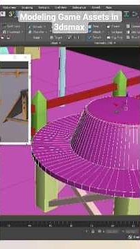 Create Game Assets in 3dsmax | How to Model it. #3d #gameassets
