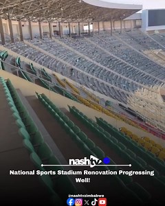 53K views · 390 reactions | Progress on the National Sports Stadium renovation is underway, and this may bring international soccer sooner than anticipated. Stay tuned for updates on the advancements that will enhance sporting events!  : The Day Star | Nashtvzimbabwe | Facebook