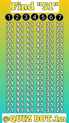 Test Your Observation skills With This Fast Number Game!