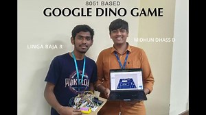 GOOGLE DINO GAME USING 8051 | Linga Raja R